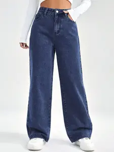 DressBerry Women Comfort High Rise Straight Fit Stretchable Jeans