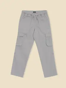 Allen Solly Junior Boys Regular Fit Mid-Rise Cargos