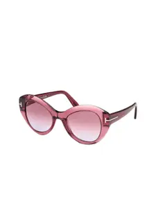 Tom Ford Women Butterfly Sunglasses with UV Protected Lens FT1084 52 66Y