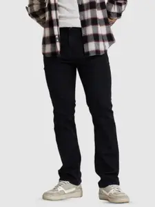 Snitch Men Black Slim Fit Jeans