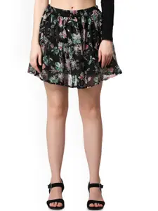 Moda Rapido Women Printed Mini Straight Skirt