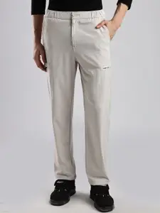 NEVER NEUD Men Relaxed Fit Structured Adventure Cargos Trousers