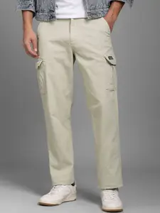 Louis Philippe Jeans Men Regular Fit Mid-Rise Regular Trousers