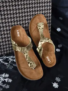 Lavie Women One Toe Flats with Buckles