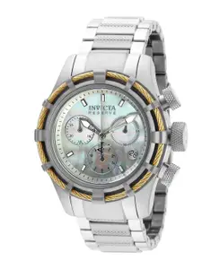 Invicta Men Dial & Stainless Steel Bracelet Style Straps Analogue Watch 90009