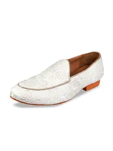 TANNY SHOES Men Velvet Mojaris