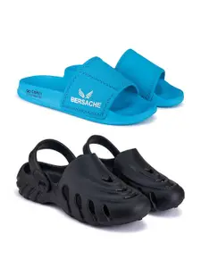 BERSACHE Men Pack of 2 Flip Flops