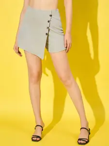 DIMPY GARMENTS  Women Asymmetric Mini Skort