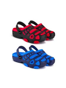 BERSACHE Boys Pack Of 2 Clogs