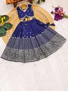 BAESD Girls Embellished Lengha Choli