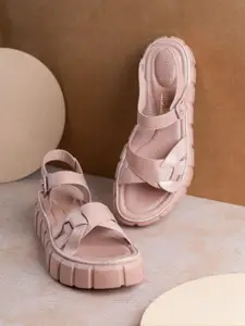 Inc 5 Women Open Toe Flats with Bows