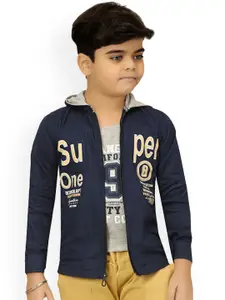 BAESD Boys Hooded Bomber Pure Cotton Jacket
