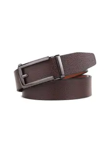 The Roadster Lifestyle Co. Men Textured Leather Belt