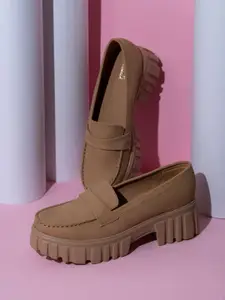 Inc 5 Women Round Toe Slip-On Loafers