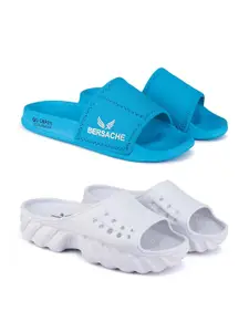 BERSACHE Men Pack Of 2 Ultra Soft Sliders