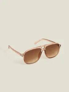 Accessorize Women Aviator Sunglasses with UV Protected Lens MA-10004446931