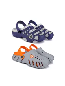 BERSACHE Boys Pack of 2 Clogs