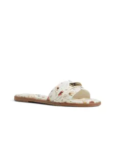 ALDO Women Printed Open Toe Flats