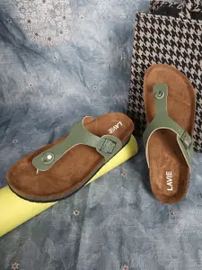 Lavie Women Open Toe Flats with Buckles