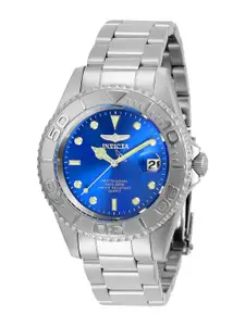 Invicta Pro Diver Men Dial & Stainless Steel Bracelet Style Straps Analogue Watch 29938