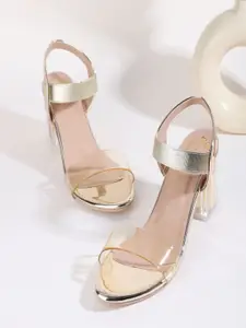 SKOLL Women Open Toe Block Heel Sandals