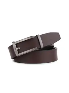 The Roadster Lifestyle Co. Men Textured Leather Belt