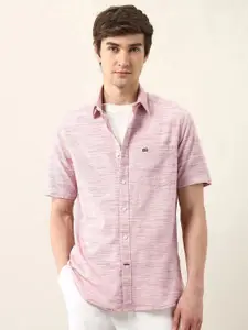 Arrow Sport Men Classic Textured Cotton Casual Shirt