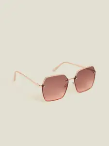 Accessorize Women Oversized Sunglasses with UV Protected Lens MA-10004448751