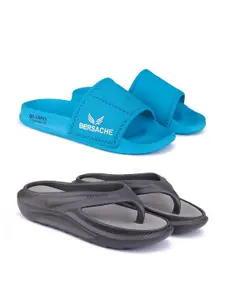 BERSACHE Men Pack of 2 Sliders