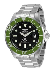 Invicta Men Dial & Stainless Steel Bracelet Style Straps Analogue Automatic Watch 3047