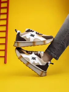 Bxxy Men Lace-Ups Running Non-Marking Shoes