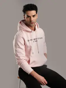 Tommy Hilfiger Men Printed Hooded Sweatshirt