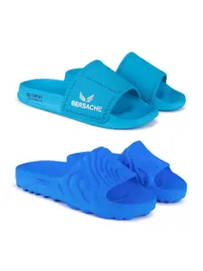 BERSACHE Men Pack of 2 Regular wear with Ultra Soft Technology Flip Flop
