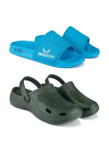 BERSACHE Men Pack Of 2 EVA Sliders