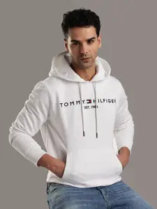 Tommy Hilfiger Men Printed Hooded Sweatshirt