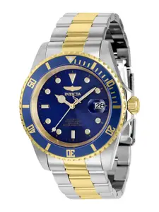 Invicta Men Round Dial & Stainless Steel Straps Analogue Automatic Watch 8928OBXL