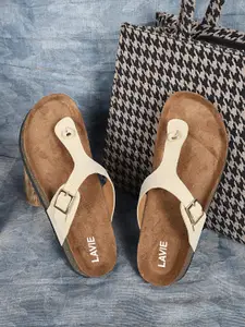 Lavie Women T-Strap Flats With Buckles