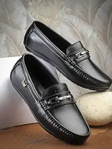 Action Men Slip-OnLoafers With Buckle
