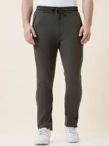 Status Quo Men Textured Mid-Rise Track Pants