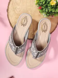DIPYO Embellished  Comfort Sandals