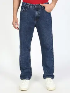 Bene Kleed Men Blue Straight Fit Jeans