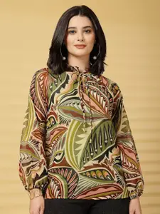 Vastraa Fusion Tropical Printed Regular Top elegant prints collection