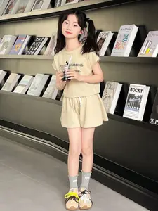 StyleCast x Revolte Girls Pure Cotton Top With Shorts