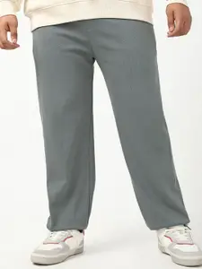 Bewakoof Heavy Duty Men Textured Parachute Track Pants