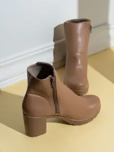 Inc 5 Women Round Toe Mid-Top Ankle Regular Boots