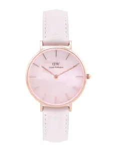Daniel Wellington Women Leather Straps Analogue Watch DW00100514K