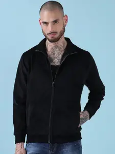 SHOWOFF Men Checked Windcheater Cotton Bomber Jacket