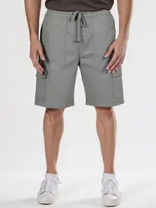 Celio Men Mid Rise Regular Fit  Cargo Shorts