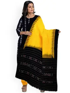 KALPRA FASHION Ethnic Motifs Printed Pure Cotton Unstitched Dress Material
