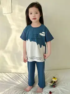 StyleCast x Revolte Boys Printed T-shirt with Trousers